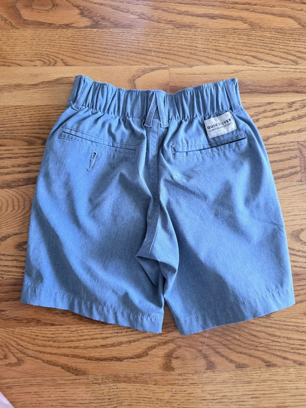 Quiksilver Light Blue Kids Casual Shorts with Front Pockets